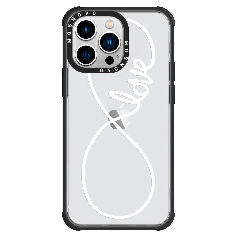 Infinity Love Phone Case - iPhone 13 Pro Case - MOSNOVO