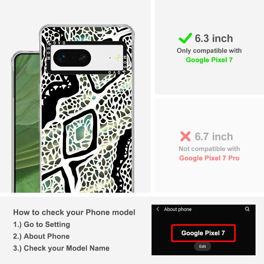 Jade Snake Phone Case - Google Pixel 7 Case