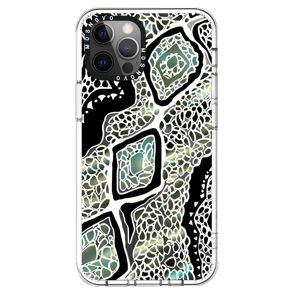 Jade Snake Phone Case - iPhone 12 Pro Max Case - MOSNOVO