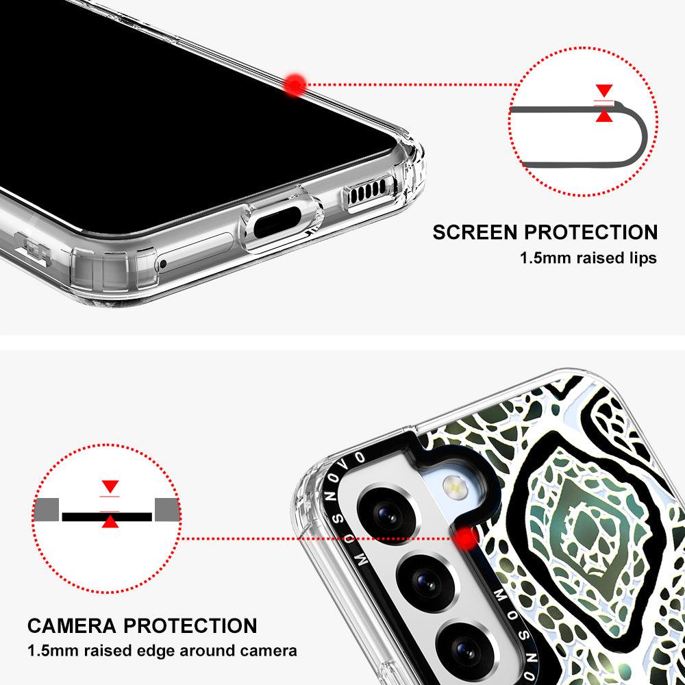 Jade Snake Phone Case - Samsung Galaxy S22 Case - MOSNOVO