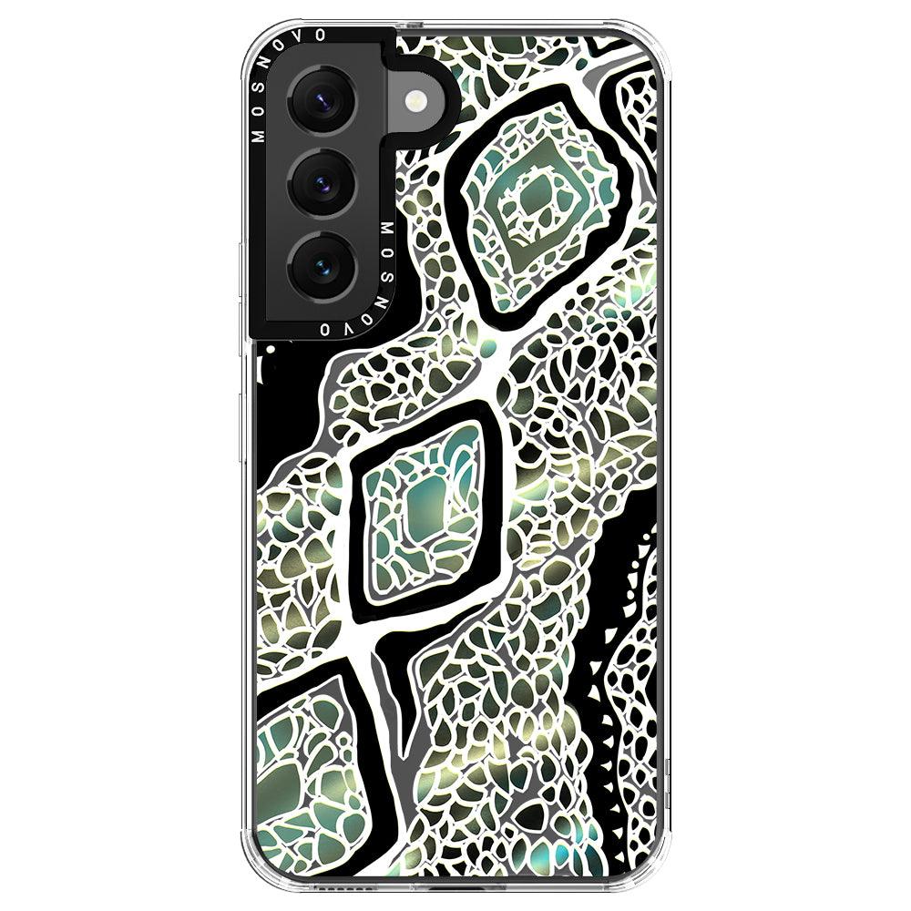 Jade Snake Phone Case - Samsung Galaxy S22 Case - MOSNOVO