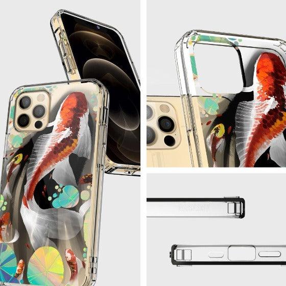Koi Art Phone Case - iPhone 12 Pro Max Case - MOSNOVO