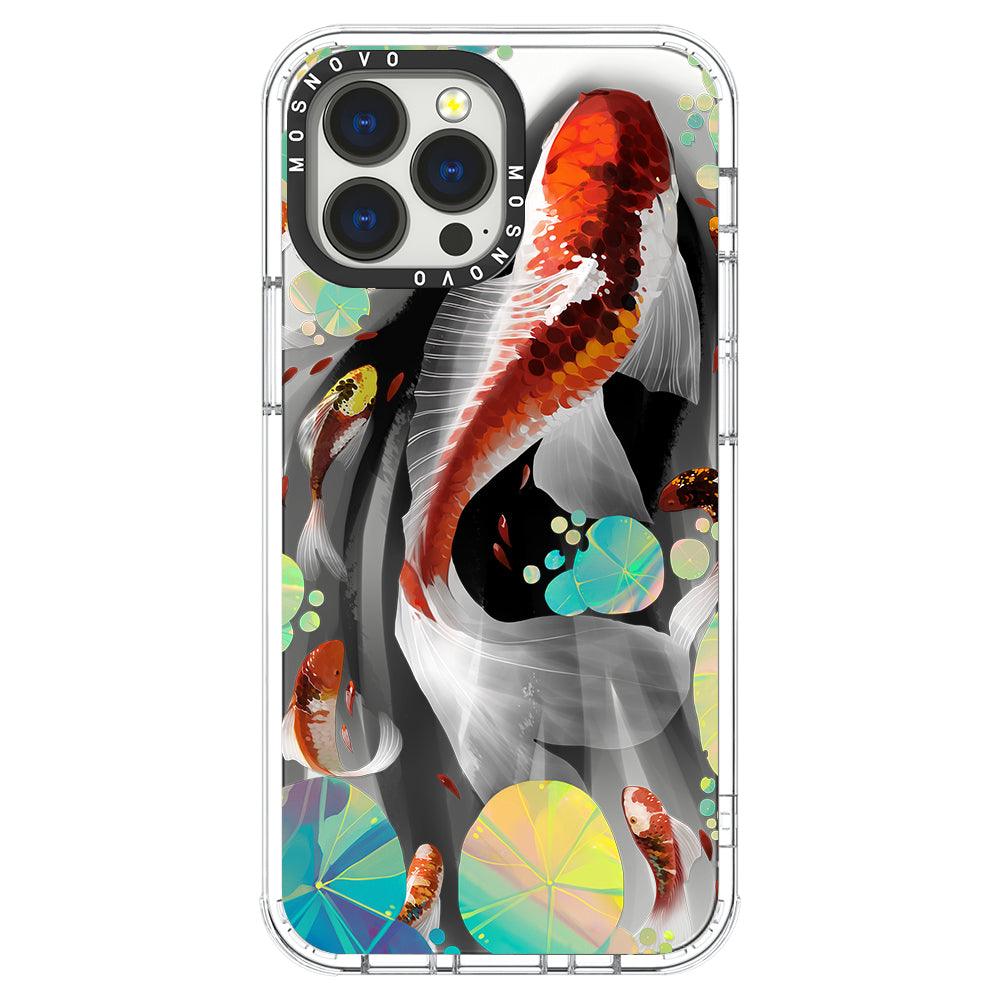 Koi Art Phone Case - iPhone 13 Pro Max Case - MOSNOVO