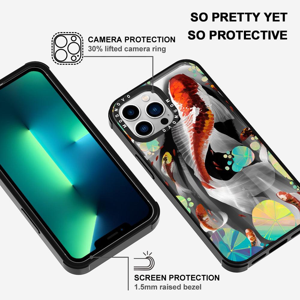 Koi Art Phone Case - iPhone 13 Pro Max Case - MOSNOVO