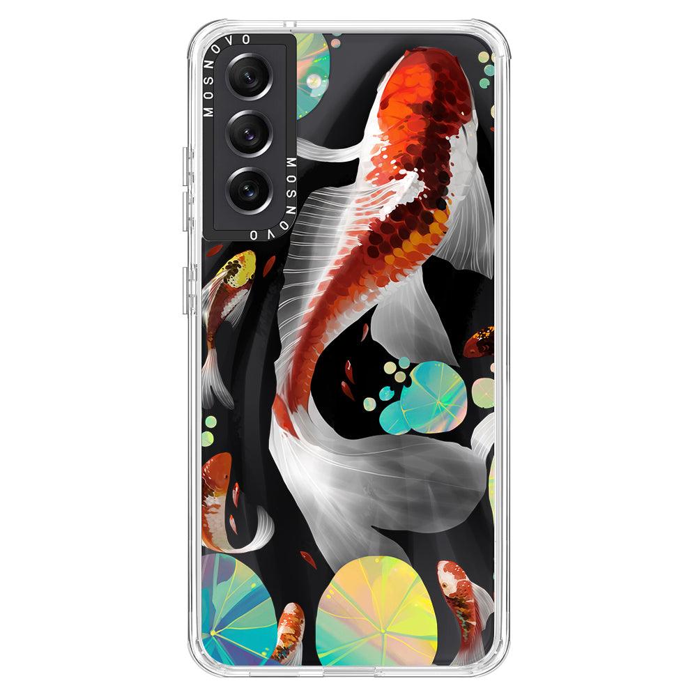 Koi Art Phone Case - Samsung Galaxy S21 FE Case - MOSNOVO