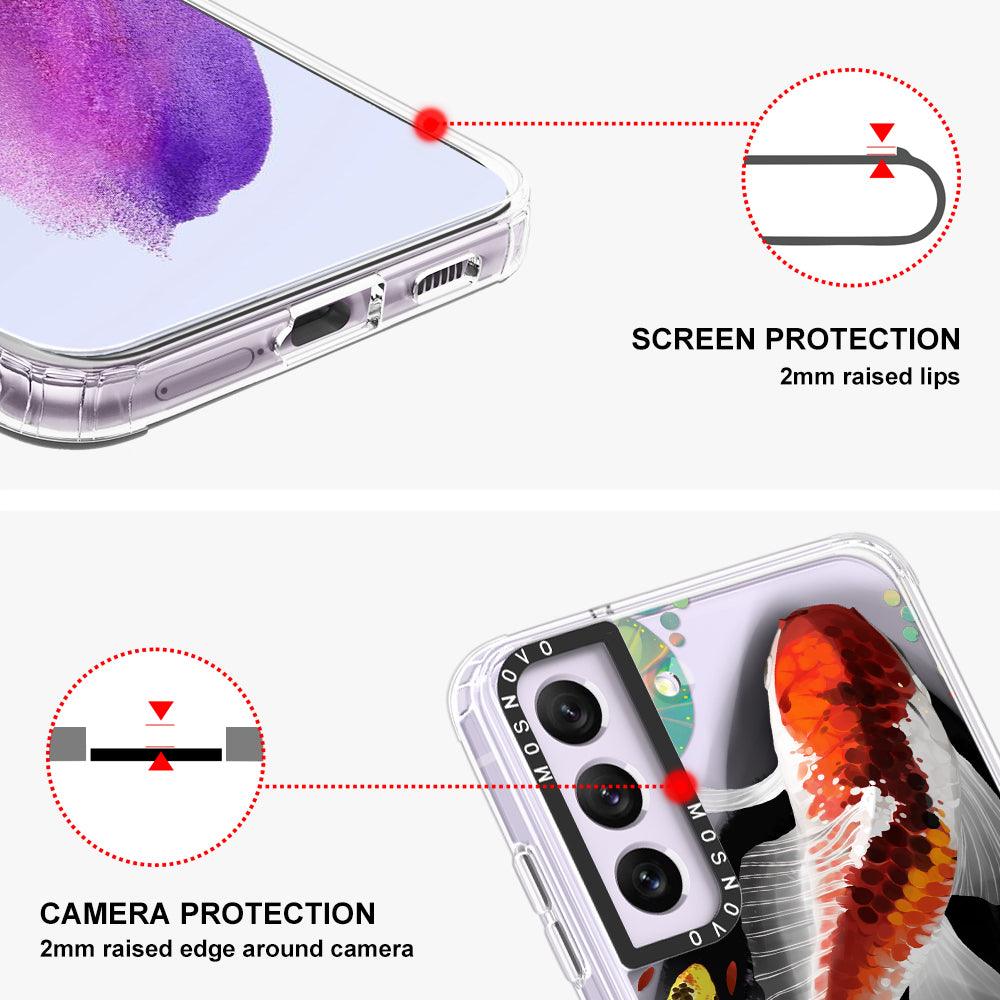 Koi Art Phone Case - Samsung Galaxy S21 FE Case - MOSNOVO