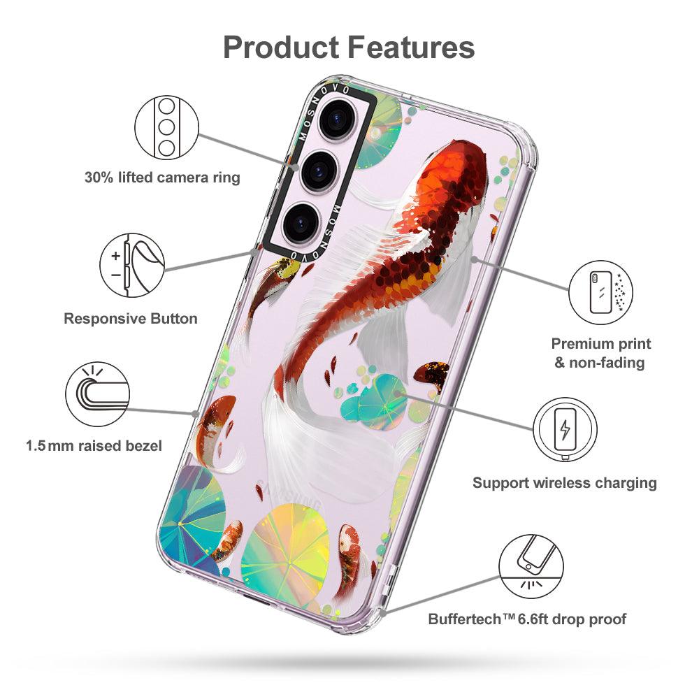 Koi Art Phone Case - Samsung Galaxy S23 Plus Case - MOSNOVO