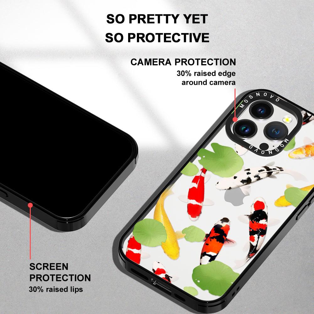 Koi Phone Case - iPhone 14 Pro Max Case - MOSNOVO