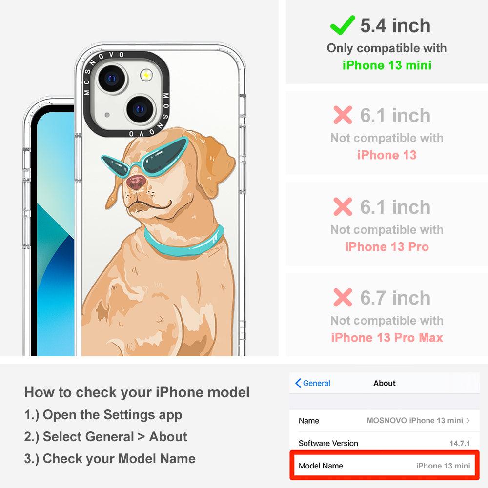 Labrador Phone Case - iPhone 13 Mini Case - MOSNOVO
