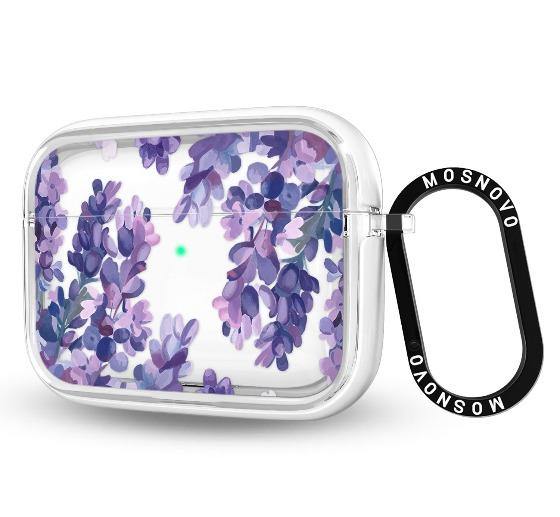 Lavender Floral flower AirPods Pro Case - MOSNOVO