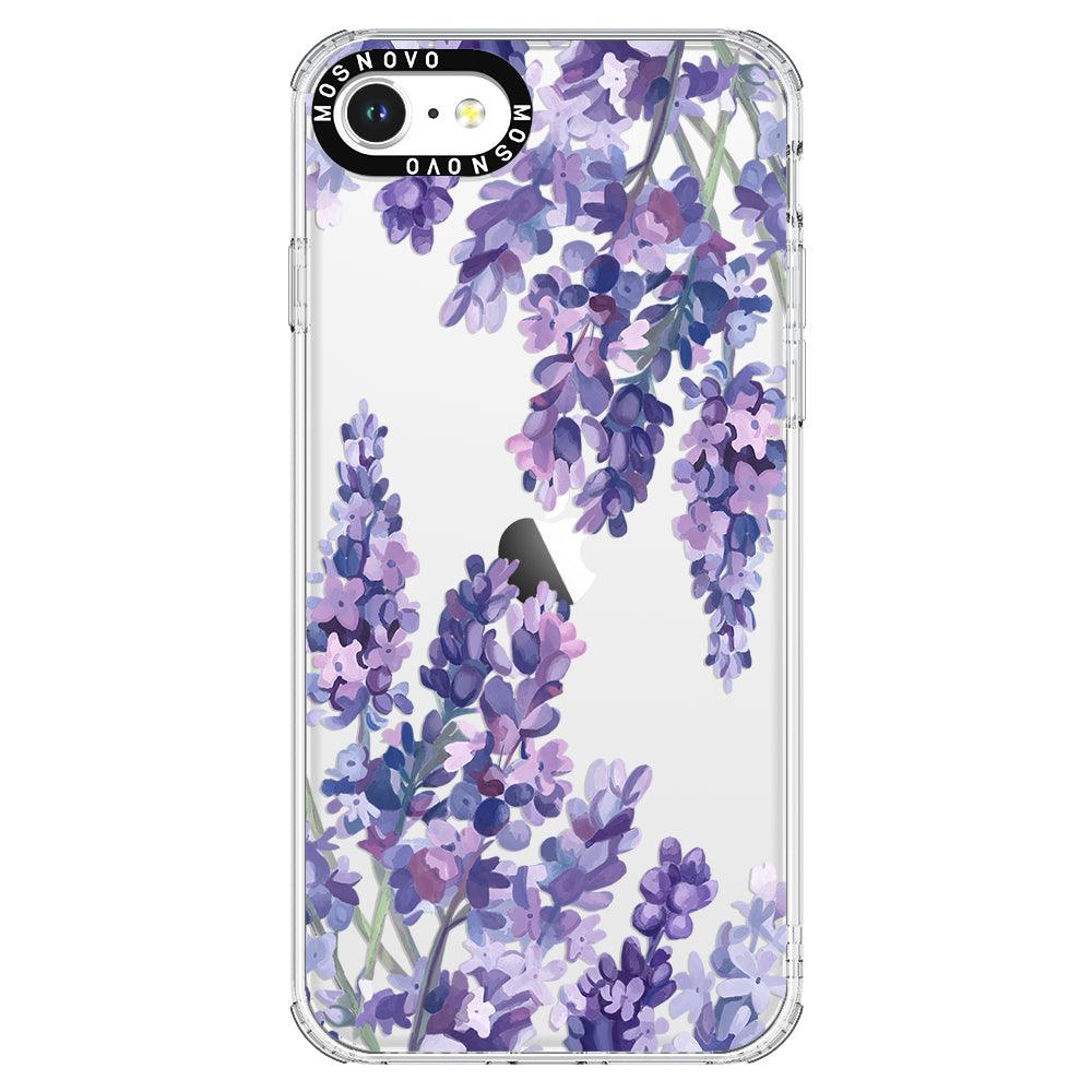 Lavender Floral flower Phone Case - iPhone SE 2022 Case - MOSNOVO