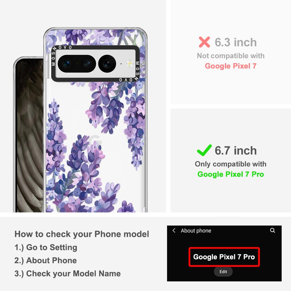 Lavender Phone Case - Google Pixel 7 Pro Case - MOSNOVO