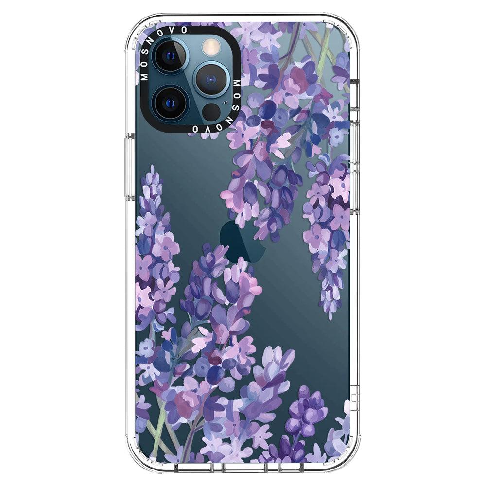 Lavender Phone Case - iPhone 12 Pro Max Case - MOSNOVO