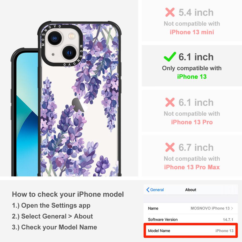 Lavender Phone Case - iPhone 13 Case - MOSNOVO