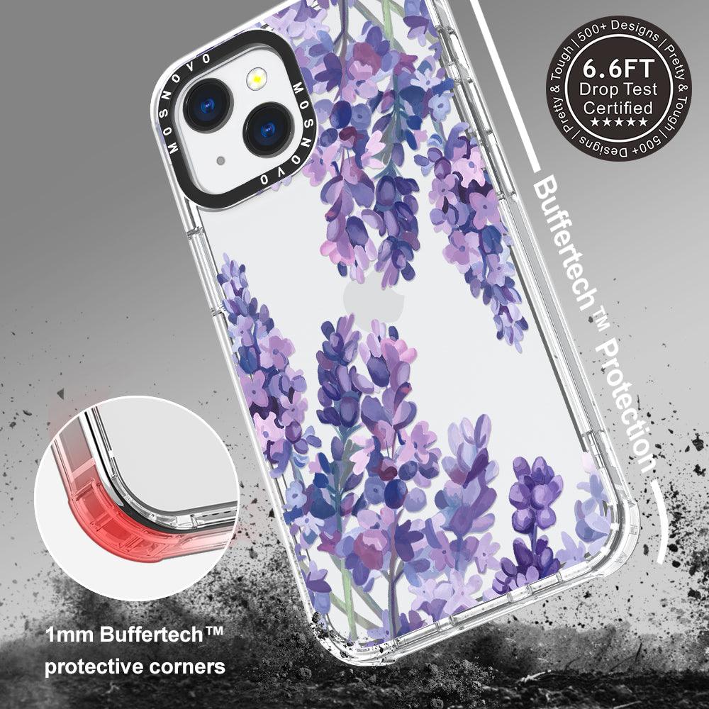Lavender Phone Case - iPhone 13 Mini Case - MOSNOVO