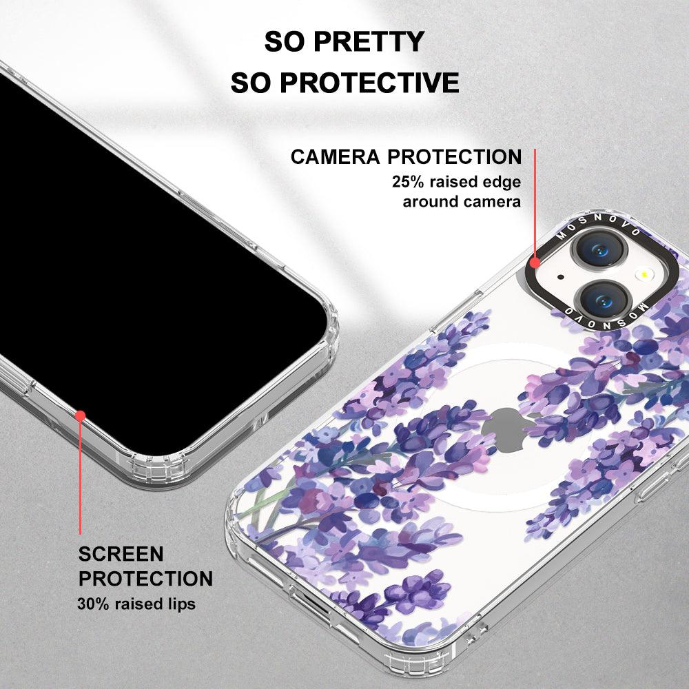 Lavender Phone Case - iPhone 14 Case - MOSNOVO