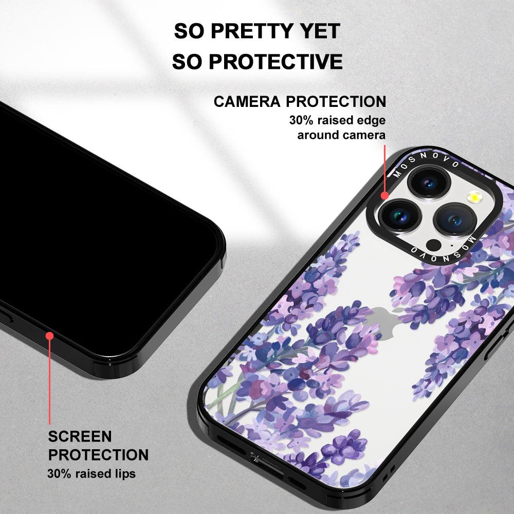 Lavender Phone Case - iPhone 14 Pro Case - MOSNOVO