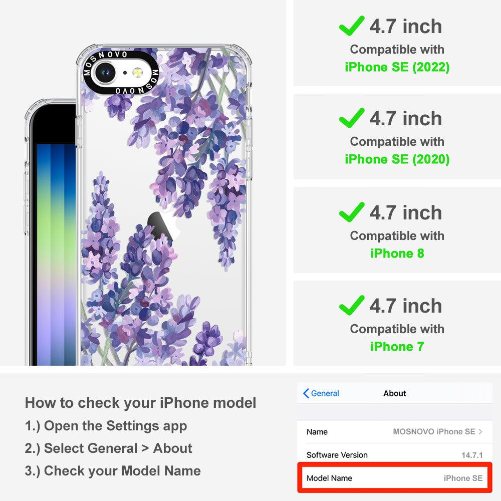 Lavender Phone Case - iPhone 7 Case - MOSNOVO