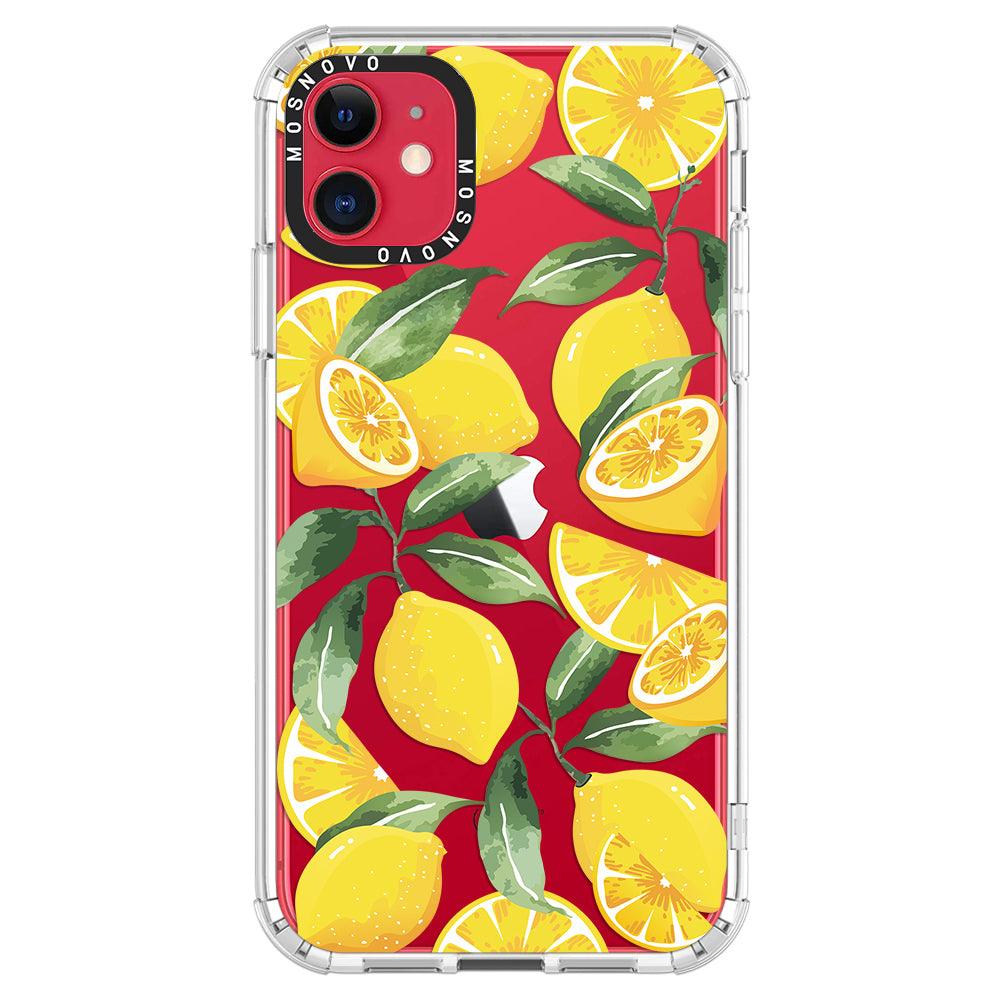 Lemon Phone Case - iPhone 11 Case - MOSNOVO