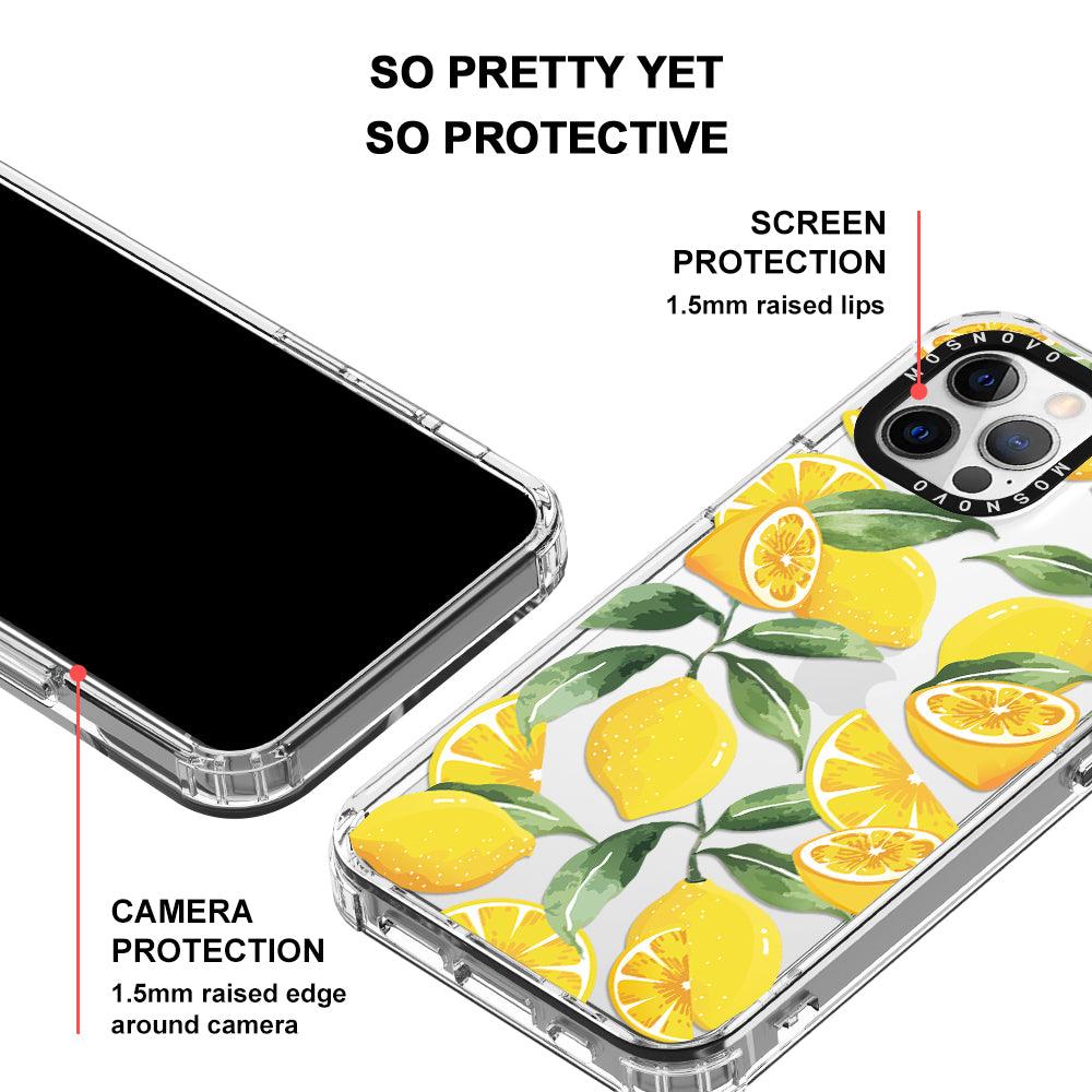 Lemon Phone Case - iPhone 12 Pro Case - MOSNOVO