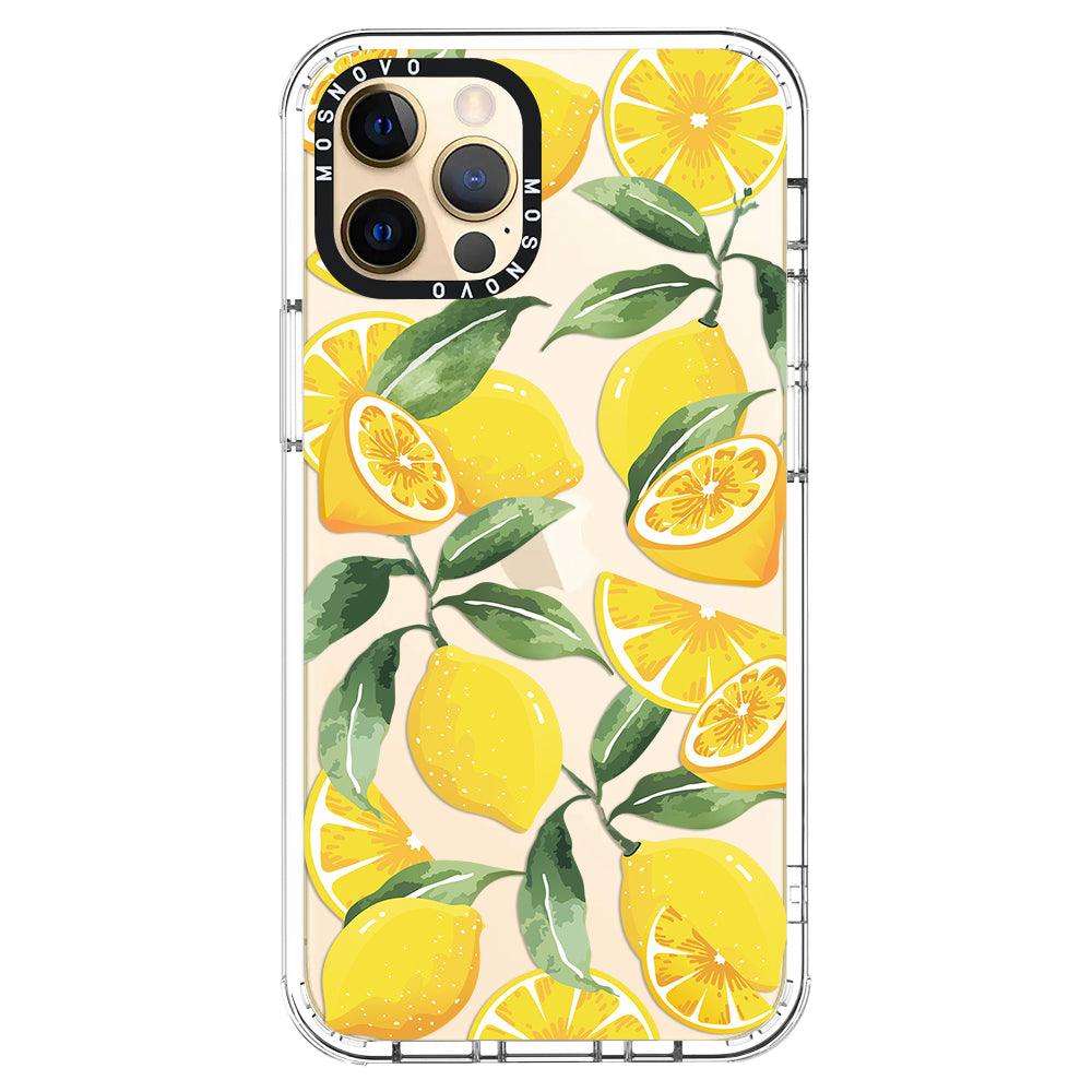 Lemon Phone Case - iPhone 12 Pro Max Case - MOSNOVO