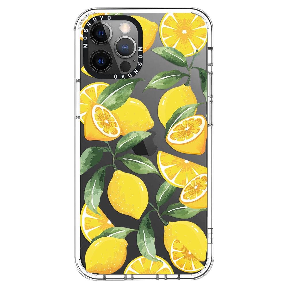 Lemon Phone Case - iPhone 12 Pro Max Case - MOSNOVO