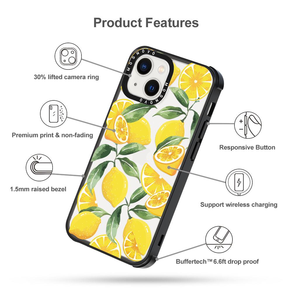 Lemon Phone Case - iPhone 13 Case - MOSNOVO