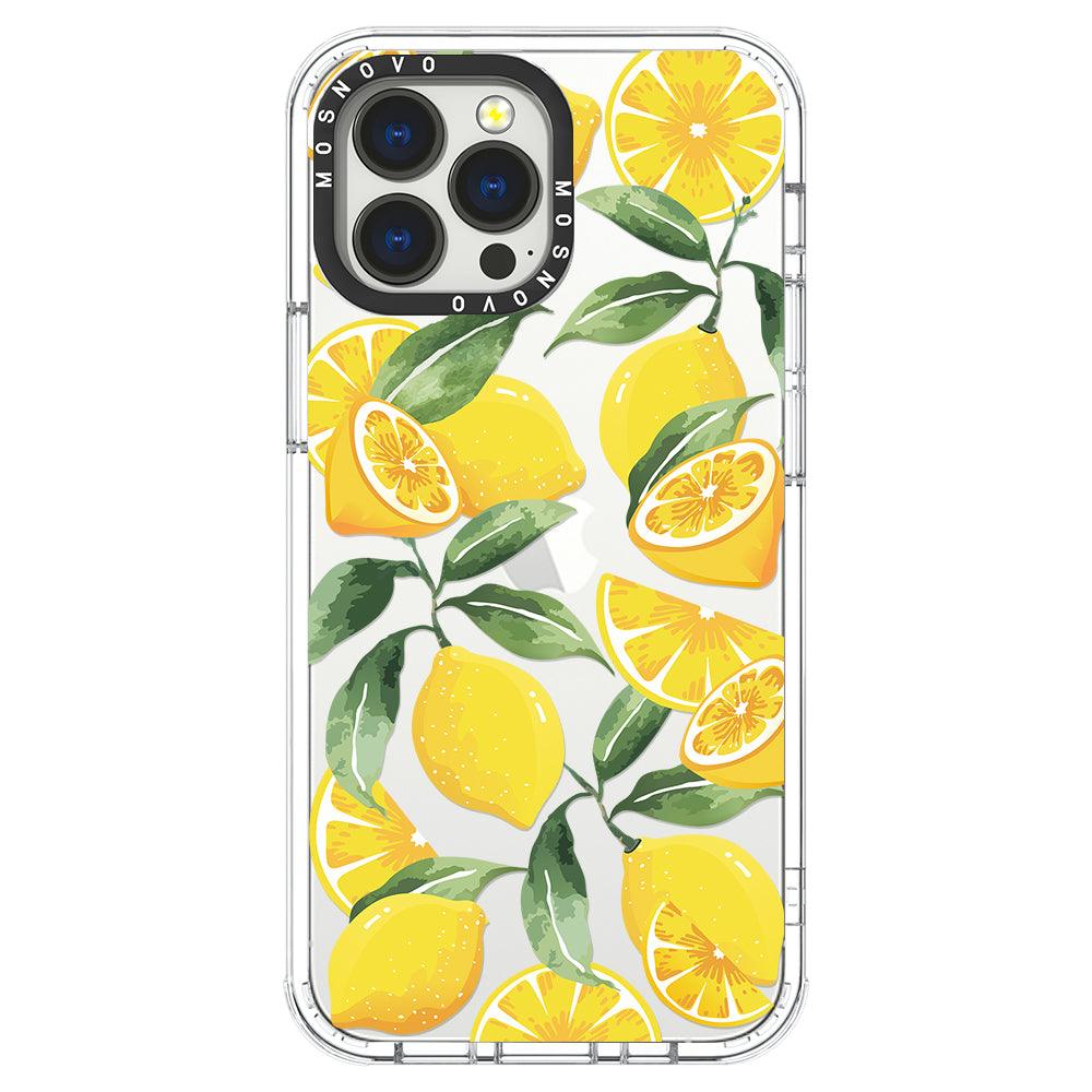 Lemon Phone Case - iPhone 13 Pro Max Case - MOSNOVO