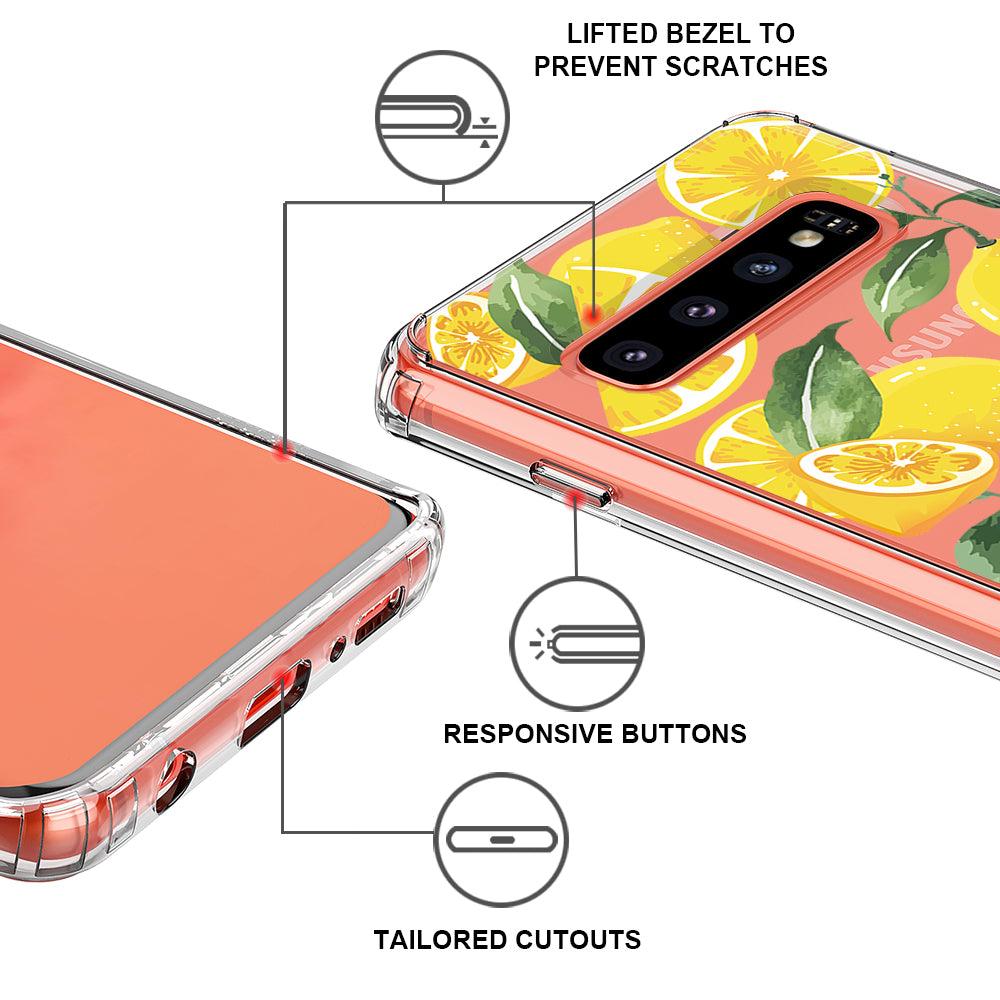 Lemon Phone Case - Samsung Galaxy S10 Case - MOSNOVO
