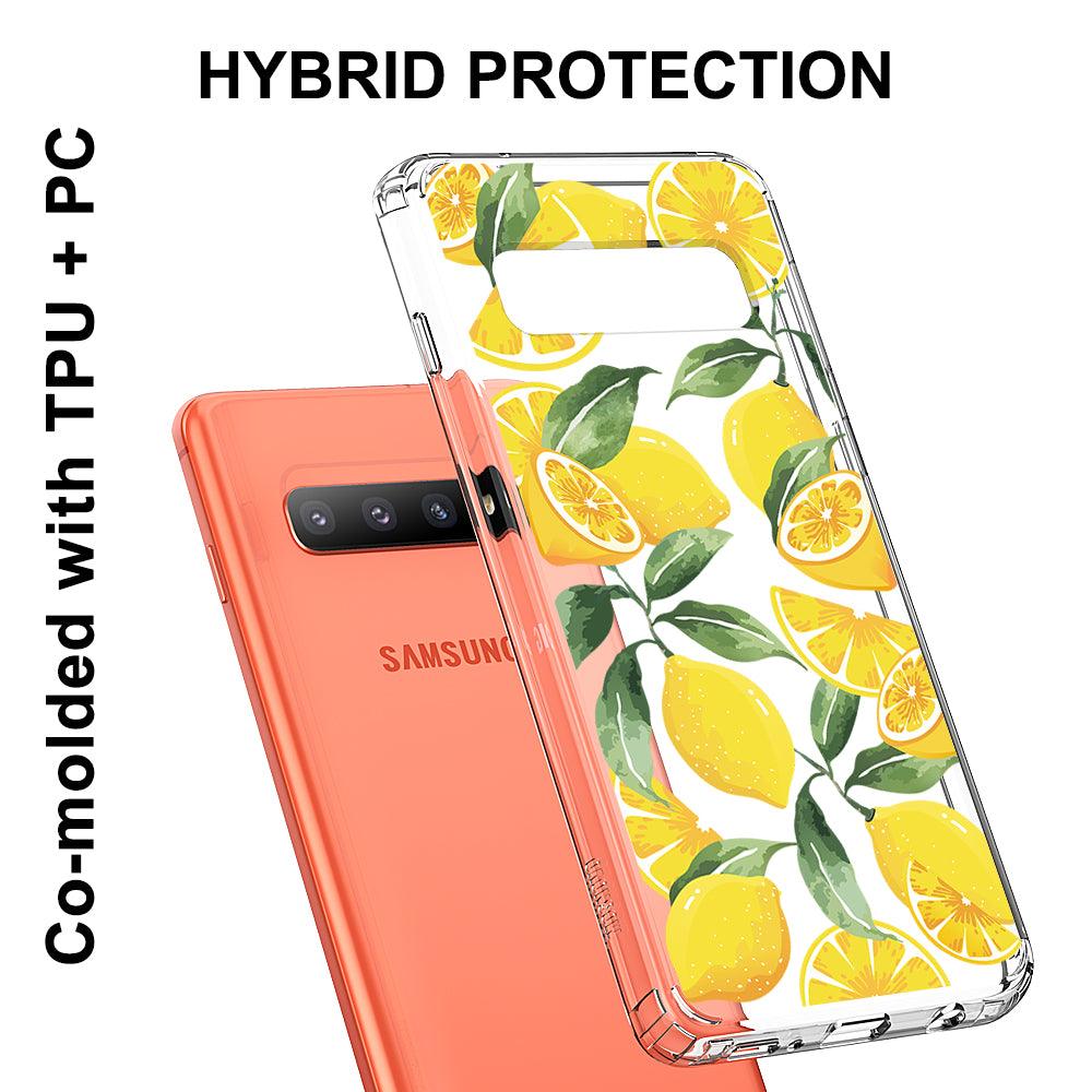 Lemon Phone Case - Samsung Galaxy S10 Case - MOSNOVO