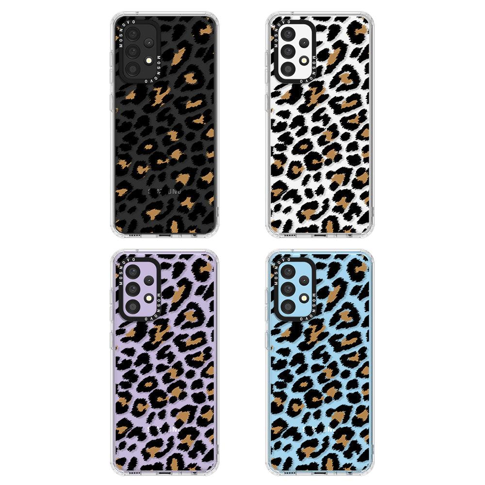 Leopard Print Phone Case - Samsung Galaxy A52 & A52s Case - MOSNOVO