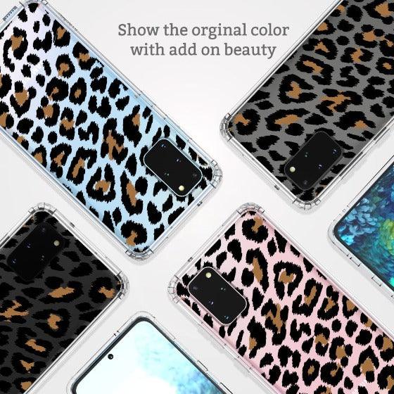 Leopard Print Phone Case - Samsung Galaxy S20 Plus Case - MOSNOVO