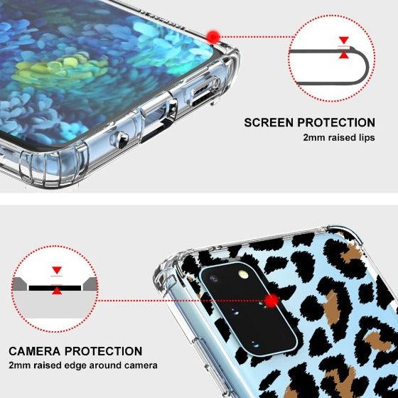 Leopard Print Phone Case - Samsung Galaxy S20 Plus Case - MOSNOVO