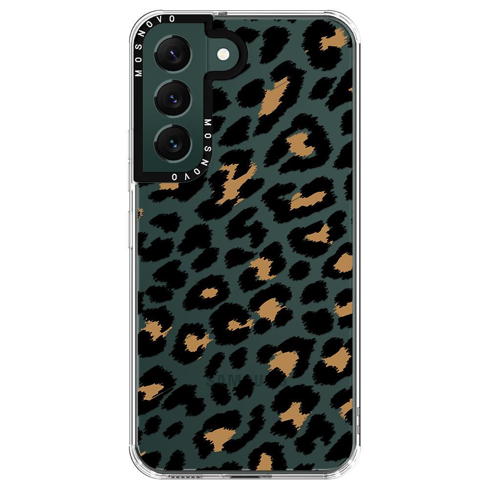 Leopard Print Phone Case - Samsung Galaxy S22 Case - MOSNOVO