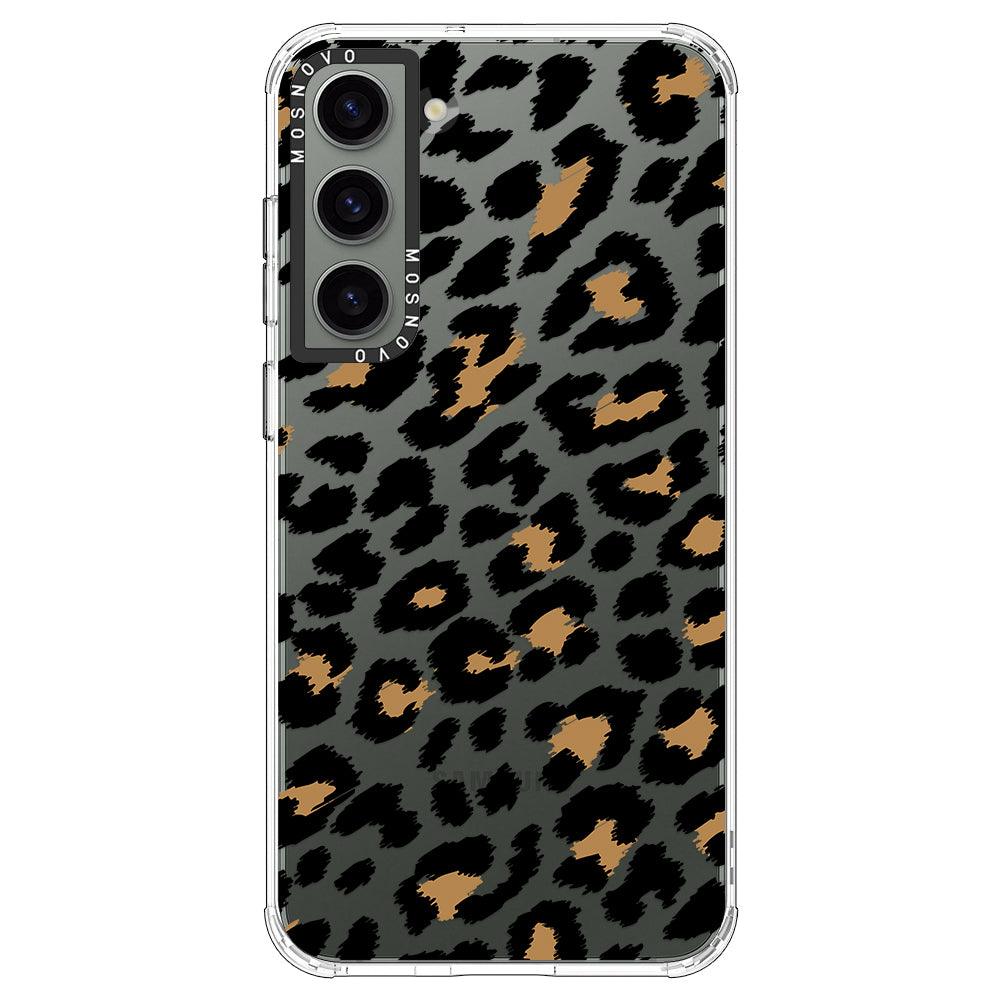 Leopard Print Phone Case - Samsung Galaxy S23 Case - MOSNOVO