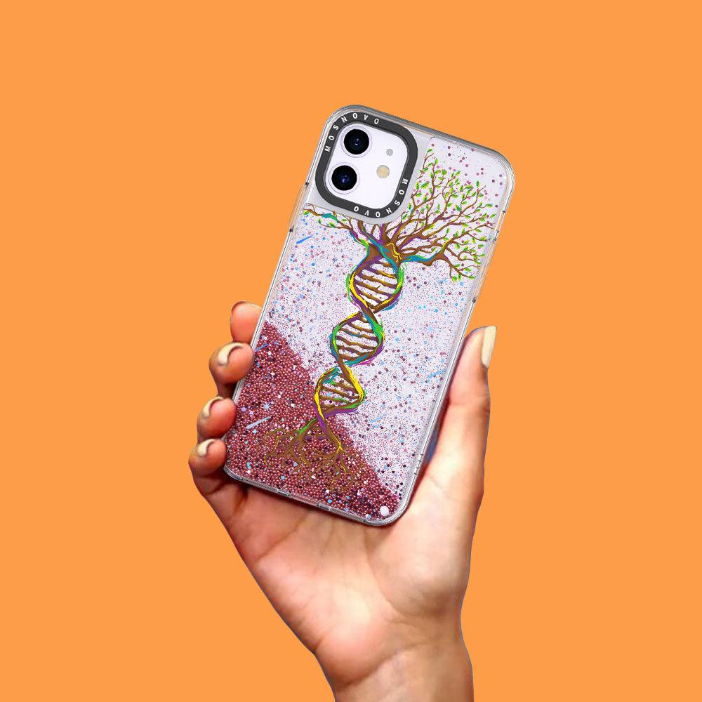 Life Tree Glitter Phone Case - iPhone 11 Case - MOSNOVO