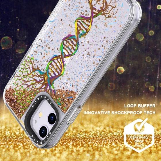 Life Tree Glitter Phone Case - iPhone 11 Case - MOSNOVO