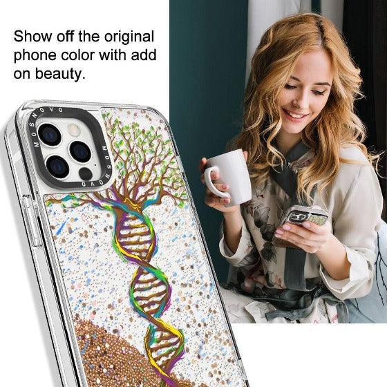 Life Tree Glitter Phone Case - iPhone 12 Pro Case - MOSNOVO