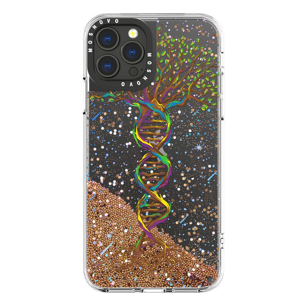 Life Tree Glitter Phone Case - iPhone 13 Pro Max Case - MOSNOVO