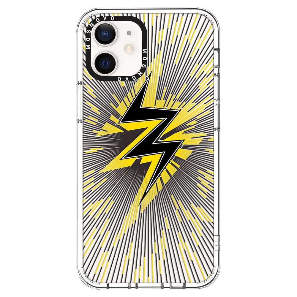 Lightning Bolt Phone Case - iPhone 12 Case - MOSNOVO