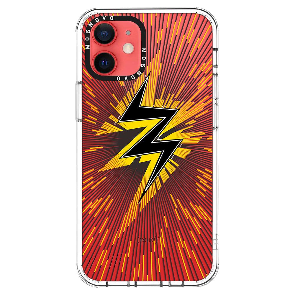 Lightning Bolt Phone Case - iPhone 12 Case - MOSNOVO