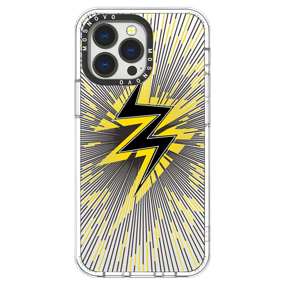 Lightning Bolt Phone Case - iPhone 13 Pro Case - MOSNOVO
