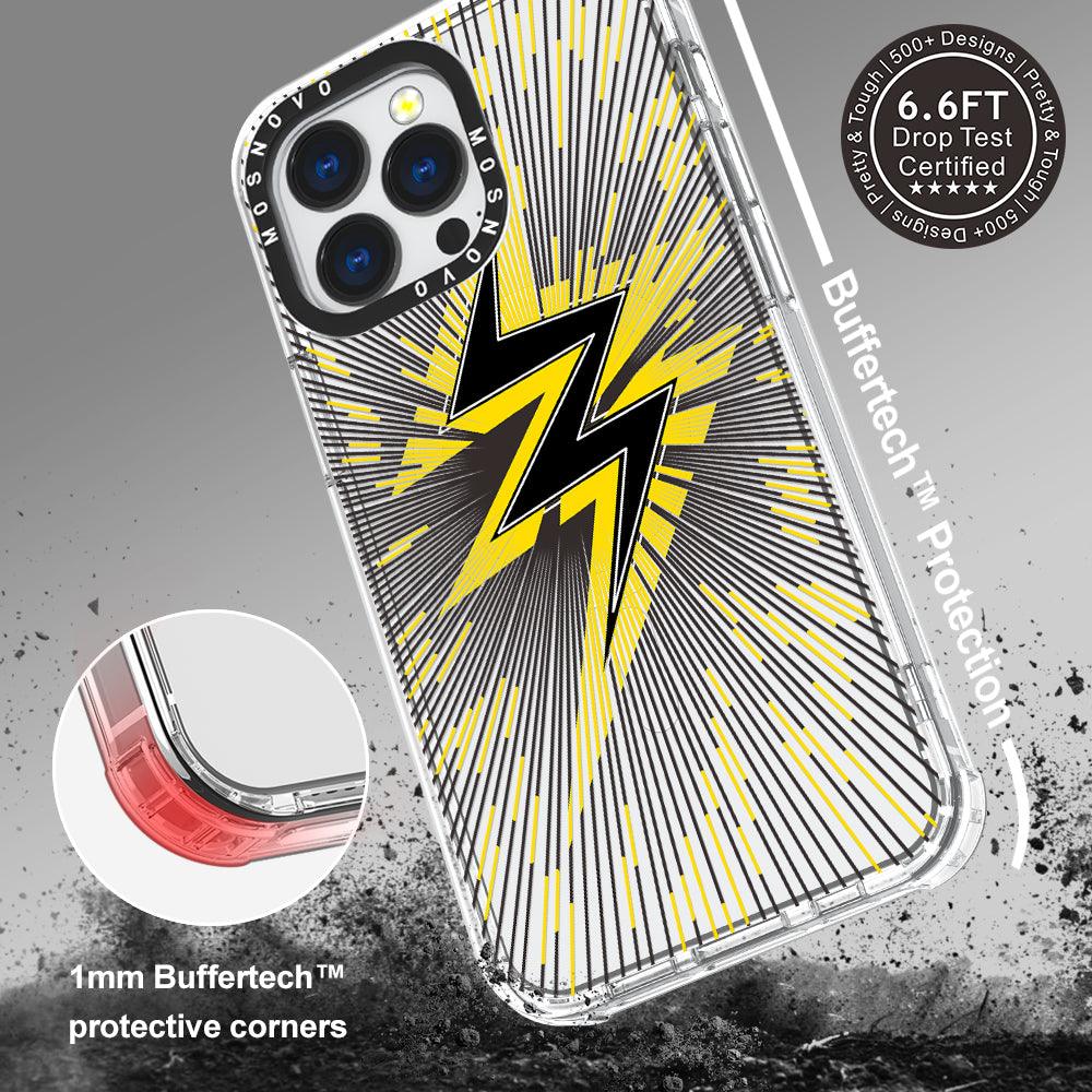 Lightning Bolt Phone Case - iPhone 13 Pro Case - MOSNOVO