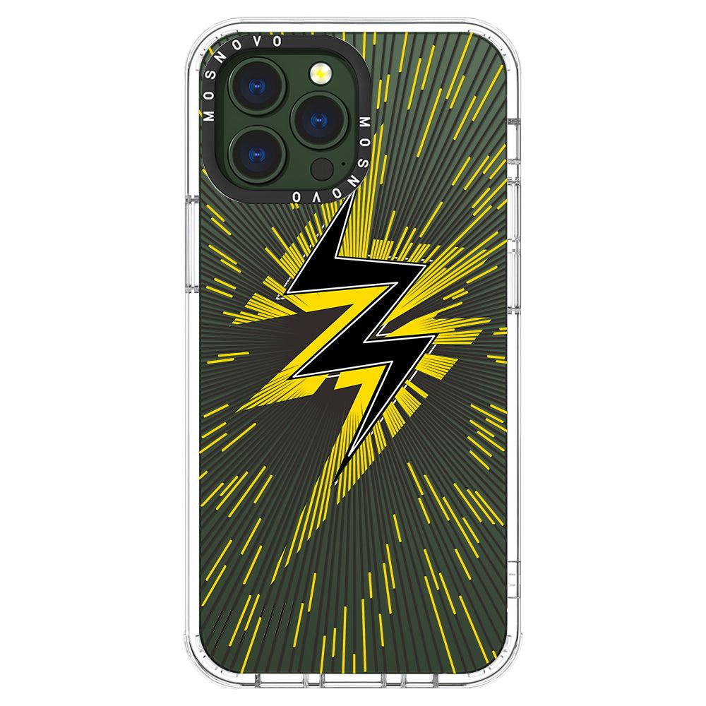 Lightning Bolt Phone Case - iPhone 13 Pro Max Case - MOSNOVO