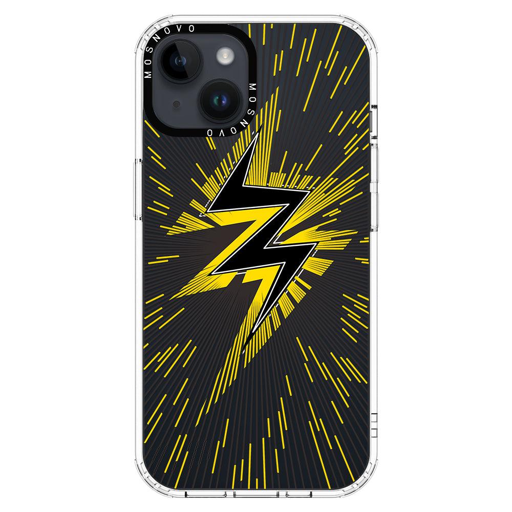 Lightning Bolt Phone Case - iPhone 14 Plus Case - MOSNOVO