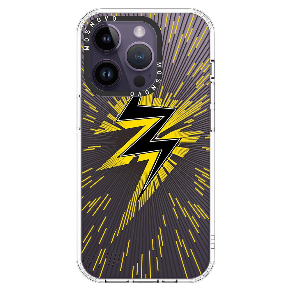 Lightning Bolt Phone Case - iPhone 14 Pro Case - MOSNOVO