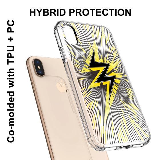 Lightning Bolt Phone Case - iPhone X Case - MOSNOVO