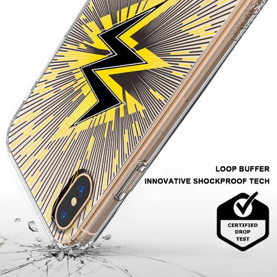 Lightning Bolt Phone Case - iPhone XS Case - MOSNOVO