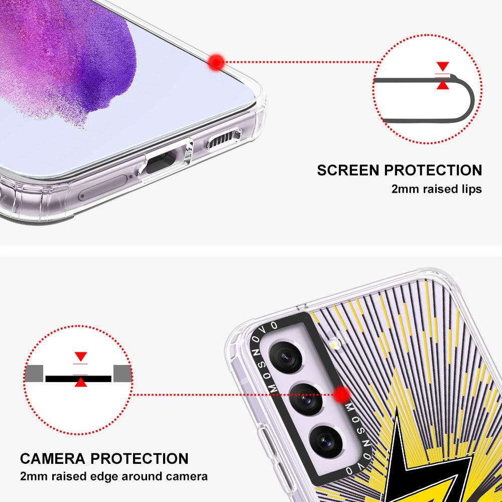 Lightning Bolt Phone Case - Samsung Galaxy S21 FE Case - MOSNOVO