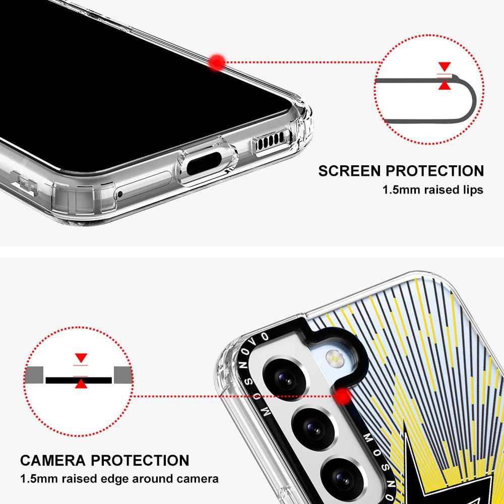 Lightning Bolt Phone Case - Samsung Galaxy S22 Plus Case - MOSNOVO